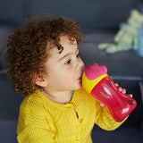 Philips Avent Bendy Straw Sippy Cup for Toddlers 12+ Months - 300ml/10oz Pink