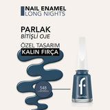Flormar Nail Enamel Highly Pigmented Nail Polish - Long Lasting & Nourishing Nail Polish