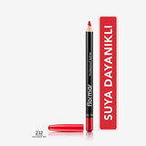 Flormar Waterproof Matte Lip Liner - Passionate Red: Long Lasting, High Pigment, Precise Definition