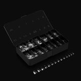 Gel-X Natural Stiletto Extra Short 2.0 Box of Tips 14 Sizes