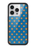 Polka Dot | Blue and Orange iPhone Case