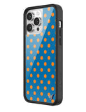 Polka Dot | Blue and Orange iPhone Case