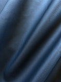 Navy Blue Classic Cowhide – Chrome-Tanned Automotive and Furniture Upholstery Leather, Full Aniline Finish, Top Grain, 1.0–1.2 mm (~3 oz), ~45 Sq Ft Whole Hide