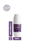 She Sexy Roll-On Deodorant for Women - Alcohol & Paraben-Free, Long-Lasting Protection, Ideal for Sensitive Skin - 50ml