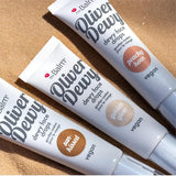 theBalm Oliver Dewy Face Drops: Achieve Radiant, Glowing Skin with this Illuminating Liquid Highlighter - Peachy Keen & Sun-Kissed Options