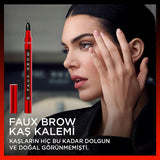 Loreal Paris Infaillible Faux Brow: Ultra-Fine Dark Brunette Brow Pencil for Natural, Long-Lasting, Smudge & Waterproof Definition