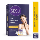 Sesu Hair Bleaching Cream with Chamomile Extract - Quick Hair Lightening Solution for Emergency Situations