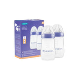 Lansinoh NaturalWave Baby Bottle Duo with Medium Flow Nipples 2x240ml