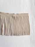 Leather Fringe 1/4" x 7" - Deer-Tanned Cowhide, Sold by the Foot