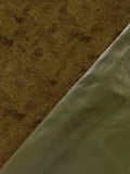 Olive Natural Grain Deer-Tanned Cowhide –  Full Aniline Finish, 1.1–1.3 mm (3 oz), ~20 Sq Ft