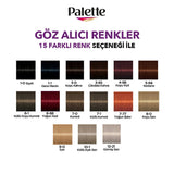 Palette Hair Dye - Vibrant Long-Lasting Color with Keratin Care