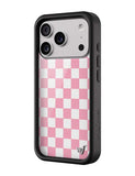 Checkers | Pink iPhone Case