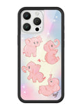Pink Elephants iPhone Case