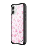 Forget Me Not Floral | Pink iPhone Case