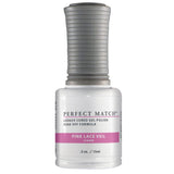 PMS049 Pink Lace Veil - Gel Polish & Nail Lacquer 1/2oz.