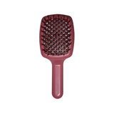 Janeke Curvy M Open Back Hairbrush in Pink SP508A
