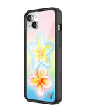 Pastel Plumeria iPhone Case
