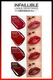 Loreal Paris Infaillible Noir Cherry Liquid Lipstick: Long Lasting, High Shine, Bold Color
