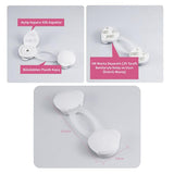 Miny Baby Multi-Purpose Cabinet Lock, 2-Pack, Short - Childproof Cabinet Lock for Baby Safety