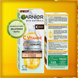 Garnier Vitamin C Face Serum - Brightening & Anti-aging Night Serum with Hyaluronic Acid