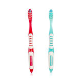 Benri Manual Toothbrush for Adults - ISO Compliant, Soft Bristles, Rubber Grip