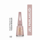 Flormar Jelly Look Its a Girl Nail Polish: High Pigment, Long Lasting, Shiny Pink Gel Nail Polish for Salon-Quality Nails at Home