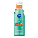 Nivea Derma Skin Clear Anti-Acne Facial Toner - Salicylic Acid (BHA) & Niacinamide - Pore Cleansing, Oil Control, and Skin Revitalizing Toner for Acne-Prone & Oily Skin