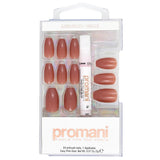 Promani Dusty Rose False Nail Kit 24 Pieces