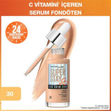 Maybelline New York Super Stay Skin Tint Foundation Makeup - Lightweight, 24 Hour Wear, Vitamin C Enriched