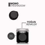 Flormar Mono Eye Shadow - High Pigment, Long-Lasting Compact Eye Makeup for Vibrant Color