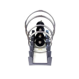 Decobella Pot Lid Organizer - Space Saving Kitchen Cabinet Organizer Holds 6 Lids, BPA-Free, Easy Access & Decluttering