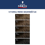 Men Perfect Hair Dye - Quick & Easy Application for Natural Look - Men's Hair Color, Gray Coverage