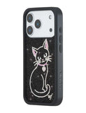 Rhinestone | Black Cat iPhone Case