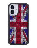 Rhinestone Union Jack iPhone Case