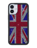 Rhinestone Union Jack iPhone Case