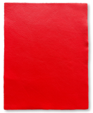 Red Natural Grain Deer-Tanned Cowhide –  Full Aniline Finish, 1.1–1.3 mm (3 oz), Pre-Cut Leather Sheets (8.5" × 11")