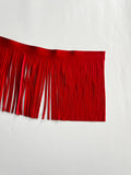 Leather Fringe 1/4" x 7" - Deer-Tanned Cowhide, Sold by the Foot