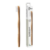 Humble Brush Bamboo Toothbrush Adult White Soft - Eco-Friendly & Sustainable Oral Care