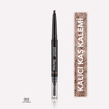 Flormar Light Brown Angled Eyebrow Pencil: Define & Shape Brows for a Natural, Smudge-Proof Look All Day