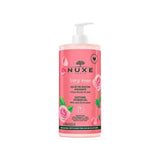 Nuxe Very Rose Shower Gel: Indulge in Gentle, Moisturizing Rose-Scented Body Wash (750ml) - Sulfate & Paraben Free.