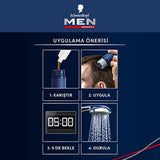 Men Perfect Hair Dye - Quick & Easy Application for Natural Look - Men's Hair Color, Gray Coverage