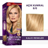 Wella Koleston Intense Hair Color - Light Brown 8/0 for Women & Teens
