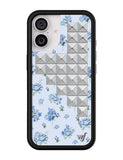 Forget Me Not Floral Stud iPhone Case