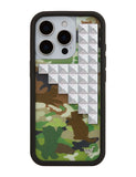 Cat Camo Stud iPhone Case
