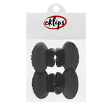 Eklips Oval Hair Clip Set - 4 Stylish & Colorful Mandal Toka for Secure Hold & Versatile Hair Styling