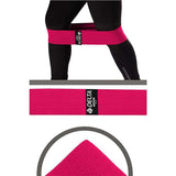 Delta Resistance Band: Medium Resistance Anti-Slip Squat Band for Leg & Glute Workouts - Pilates, Fitness, Exercise