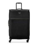 Delsey Paris Brochant 3.0 Large 28" Deep Black Expandable Spinner Suitcase Luggage - Premium Luggage from Herdzco Supplies - Just $186.99! Shop now at Herdzco Supplies