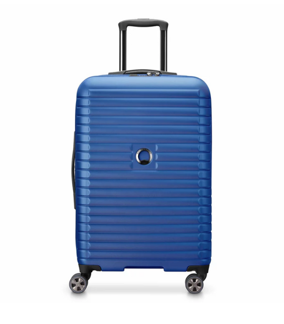 Delsey Paris Cruise 3.0 Medium Blue Expandable Spinner Suitcase Luggage - Premium Luggage from Herdzco Supplies - Just $189.99! Shop now at Herdzco Supplies