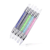 *5pc Silicone Chrome & Sticker Applicator Set