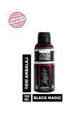 Jagler Black Magic Men's Fragrance Set: Long Lasting Woody Spicy Cologne & Deodorant for the Modern Man